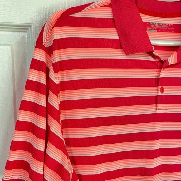 Nike Golf Mens‎ Stripped Tour Performance Golf Shirt size XXL - Picture 3 of 9